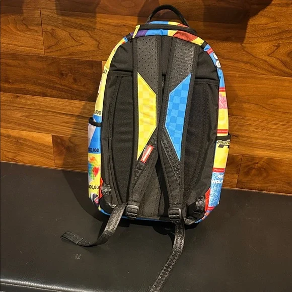 Sprayground Colorful Graphic Kids Backpack